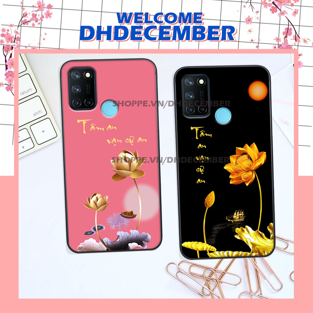 Ốp lưng Realme C17 / 7i in hình thư pháp tâm an vạn sự an ,mã đáo thành công SIÊU CHẤT