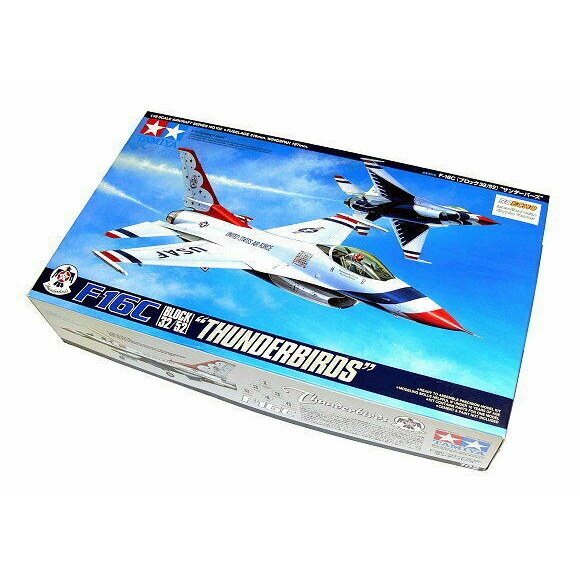 Mô hình máy bay quân sự 1/48 SCALE F-16C [BLOCK 32/52] &quot;THUNDERBIRDS&quot; 61102 TAMIYA