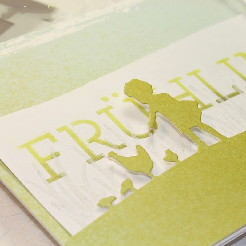 Khuôn Cắt Giấy Kim Loại Hình Gà Con Xinh Xắn