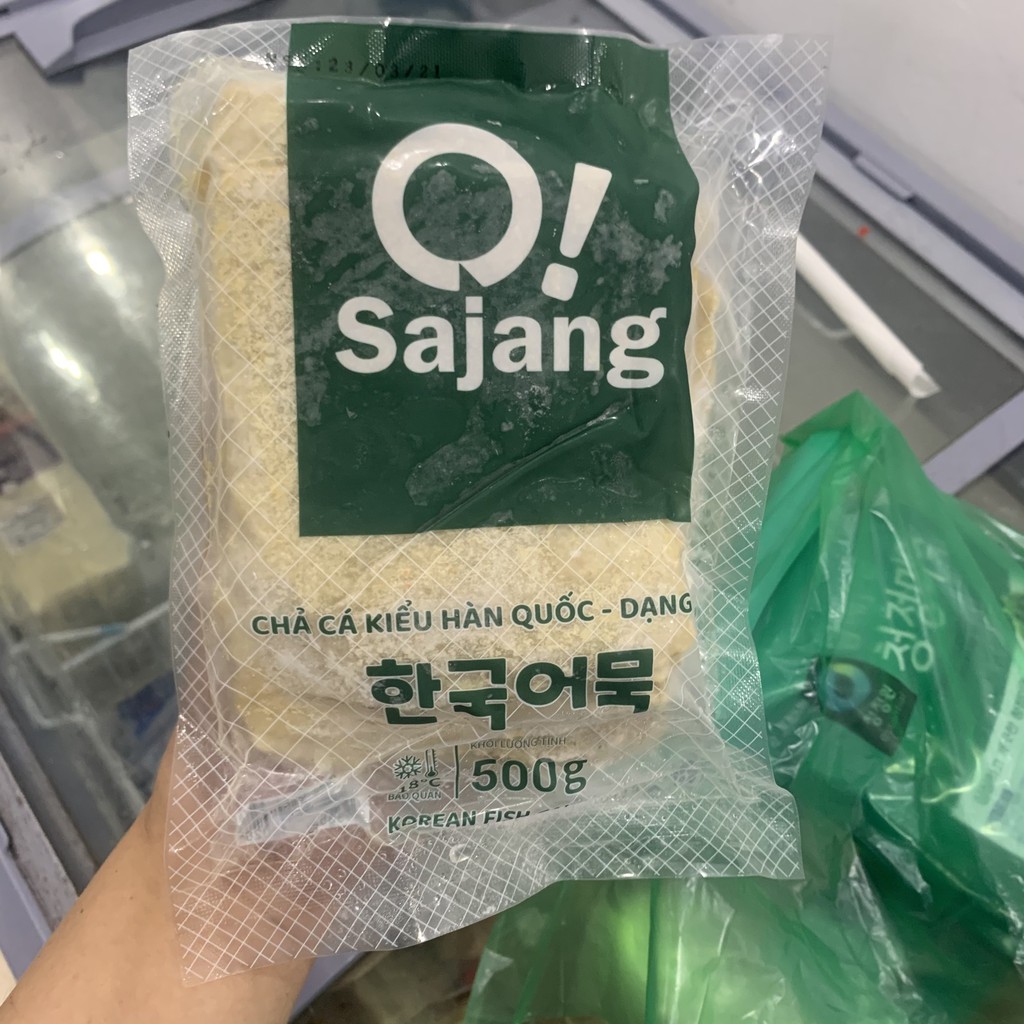 Chả cá Nori O'sajang Sanadle Hàn quốc lọai ngon gói 500g