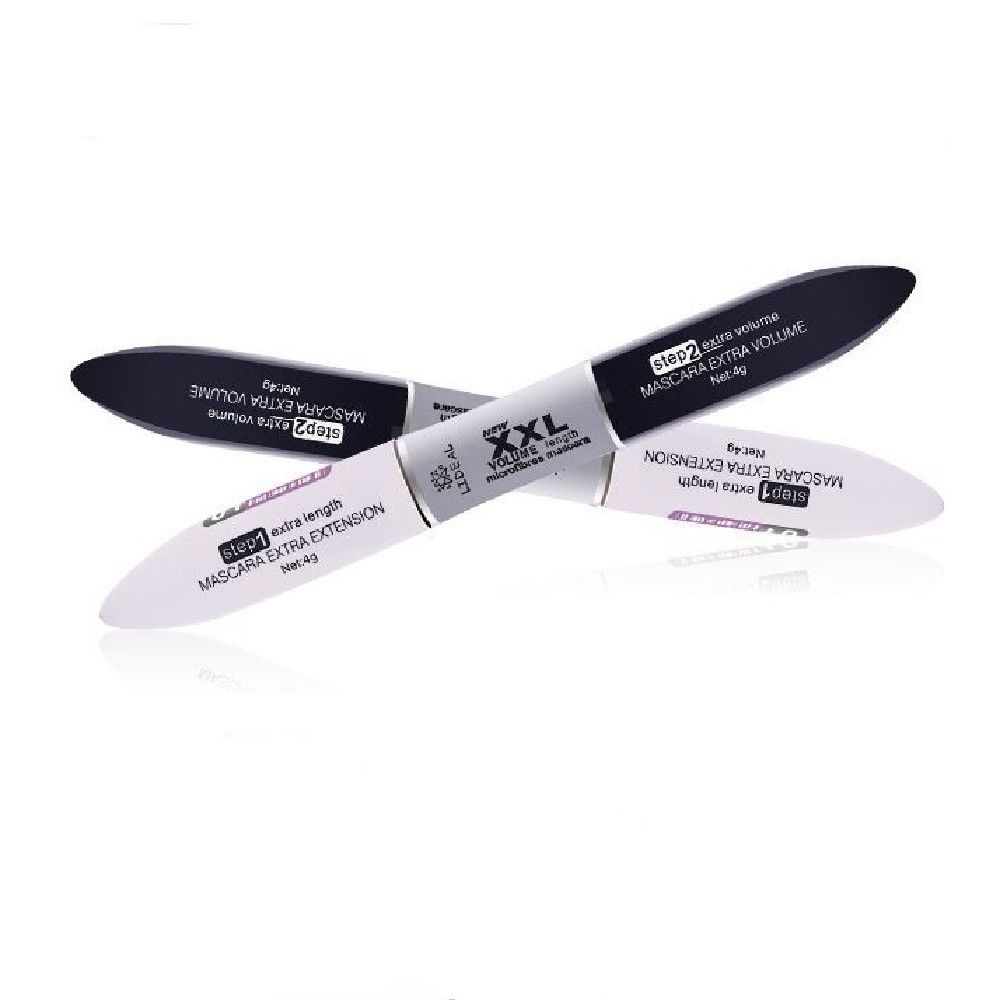 Mascara Kháng Nước Chuốt Dài Mi Thiết Kế Hai Đầu Không Nhòe Tiện Dụng