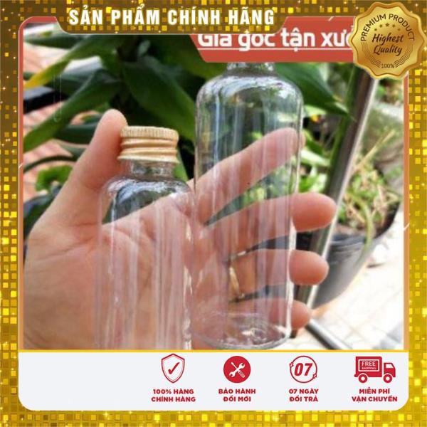 Chai trong nắp vặn nhôm 20ml/30ml/50ml/100ml / chai lọ nhựa pet [Nguồn Chai Lọ Sỉ]