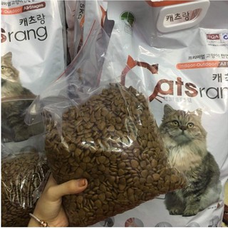 Thức ăn hạt khô cho mèo catsrang - hàn quốc - gói chiết 500g