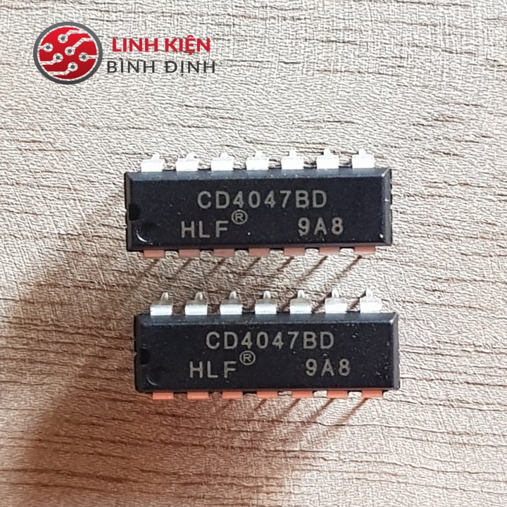 Bộ 2 IC dao động CD4047