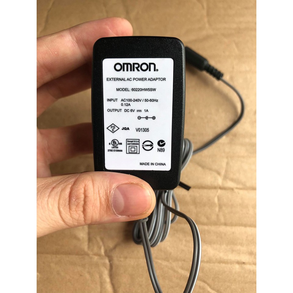 Sạc máy đo huyết áp Omron 6V 700ma chính hãng