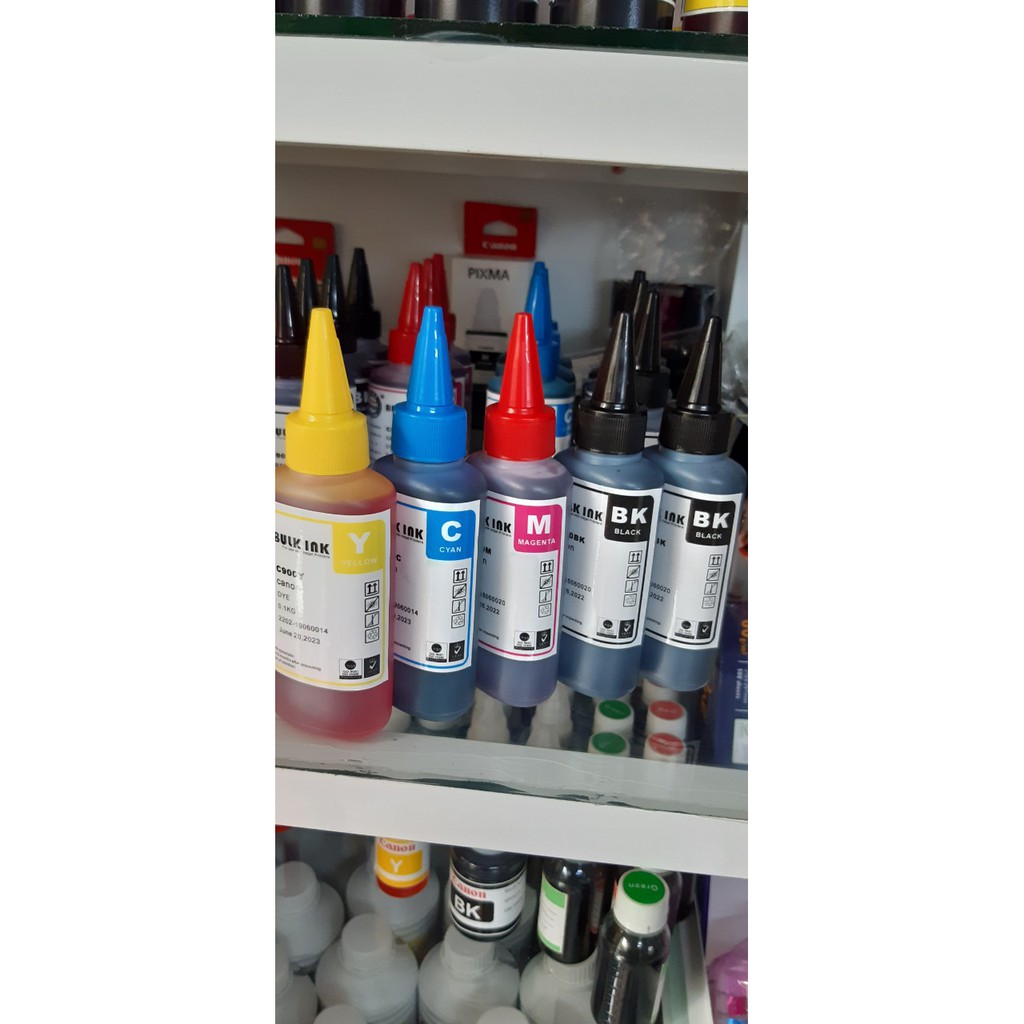 Mực Nạp Máy in màu Canon TS5020 Ts6020 Ts6120