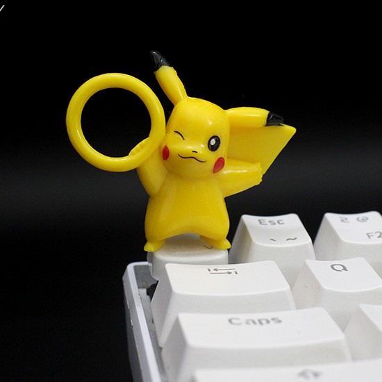 Keycap lẻ hình Pikachu siêu dễ thương ( Keycap Artisan )