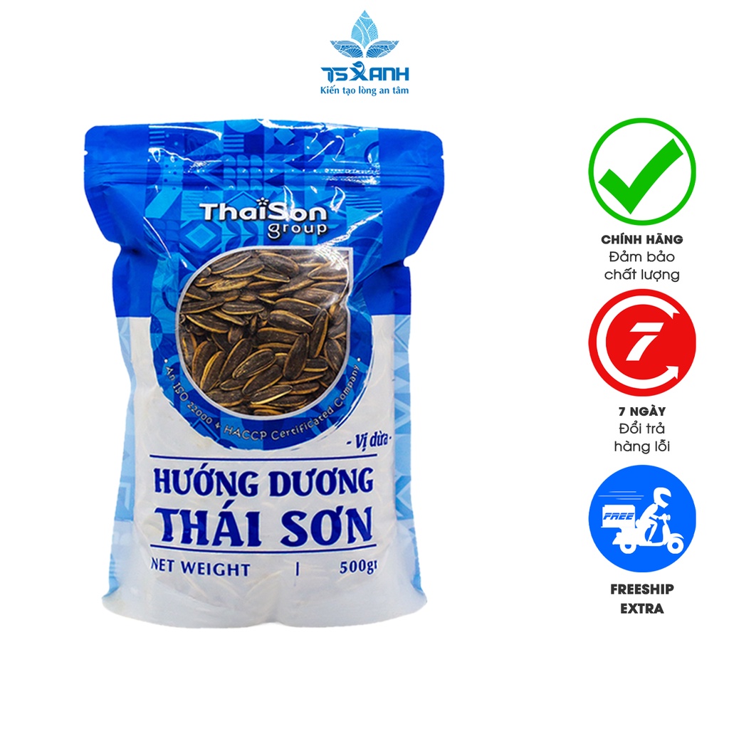 Hạt Hướng Dương Sạch Thái Sơn Gia Lai tẩm vị dừa bì 500Gr HHD05