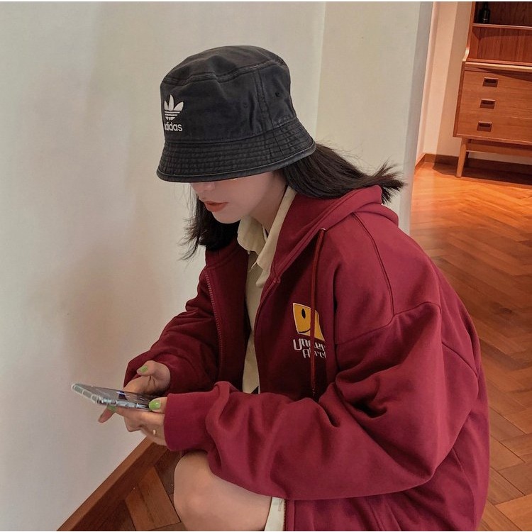 Áo khoác nỉ dài tay UNDER nam nữ [FREESHIP] ♥ Jacket in hình mặt cười thu đông form rộng unisex ♥ | BigBuy360 - bigbuy360.vn