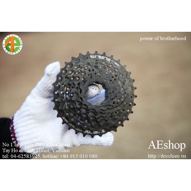 Líp Shimano HG31-8 8 tốc kẹp địa hình