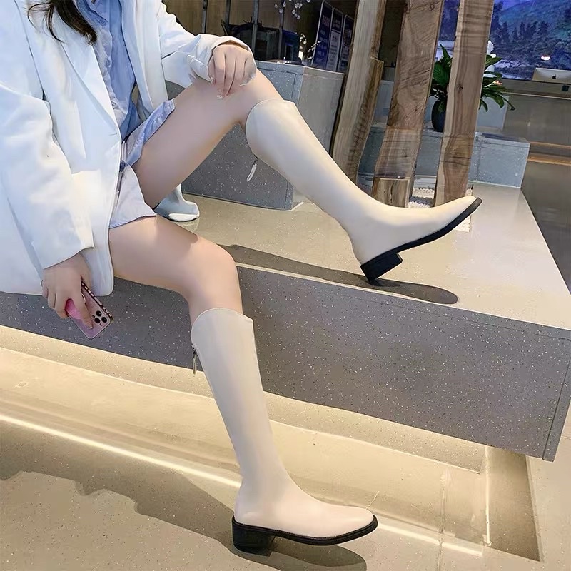 BOOTS ĐÙI QC ĐẾ BỆT CỔ V SIÊU HOT