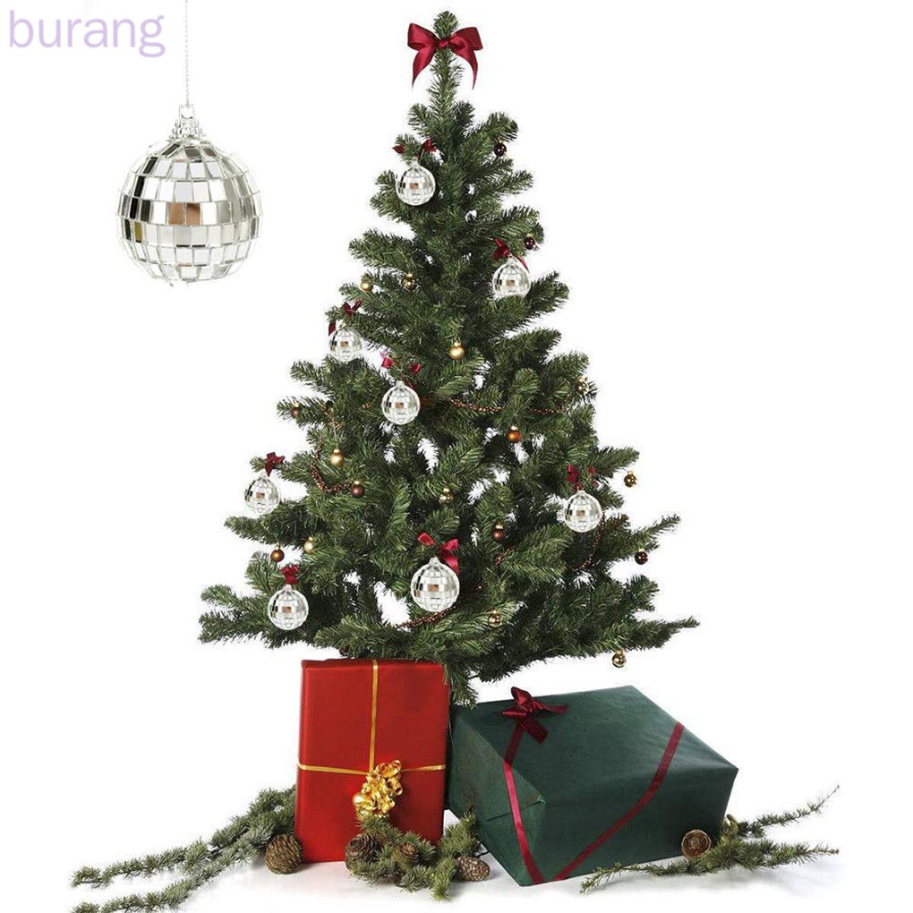 Bộ 6 Quả Cầu Tráng Gương Trang Trí Giáng Sinh