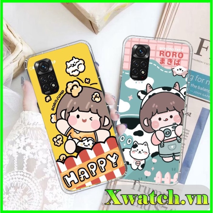 Ốp lưng silicon Xiaomi Redmi Note 11 4g Note 11S  Note 11 pro 4g DGW  in hình jumb