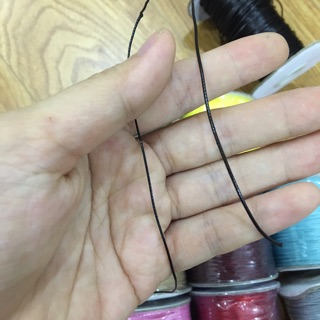 Dây sáp Hàn Quốc đan vòng tay – bó 10m, đường kính 0.5mm nhiều màu