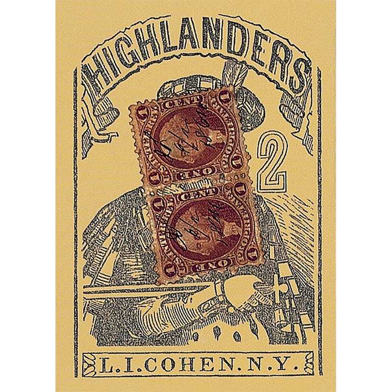 Bộ Bài 1864 Highlanders Poker Deck  - Bài Gốc Authentic Chính Hãng 100%