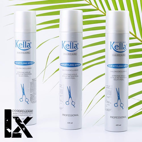 Keo xịt tóc Kella HairCare (nữ nếp mềm tự nhiên)