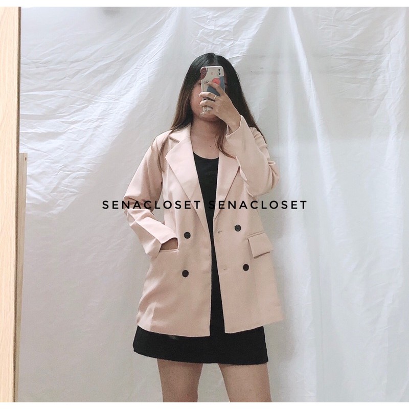 ÁO BLAZER 2 LƠP BE QC STYLE ULZZANG HQ (Ảnh thật) | BigBuy360 - bigbuy360.vn