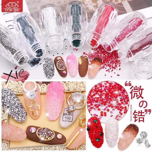 Đá rắc Size nhỏ trang trí móng làm đẹp nail hỗ trợ thời trang cho chị em phụ nữ Shop hoangnam