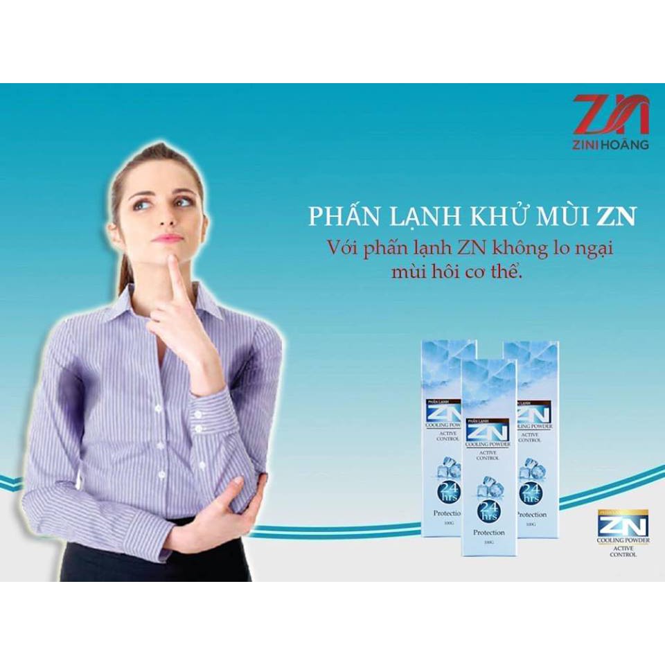 PHẤN LẠNH ZN (Khử Mùi Hôi Cơ Thể)