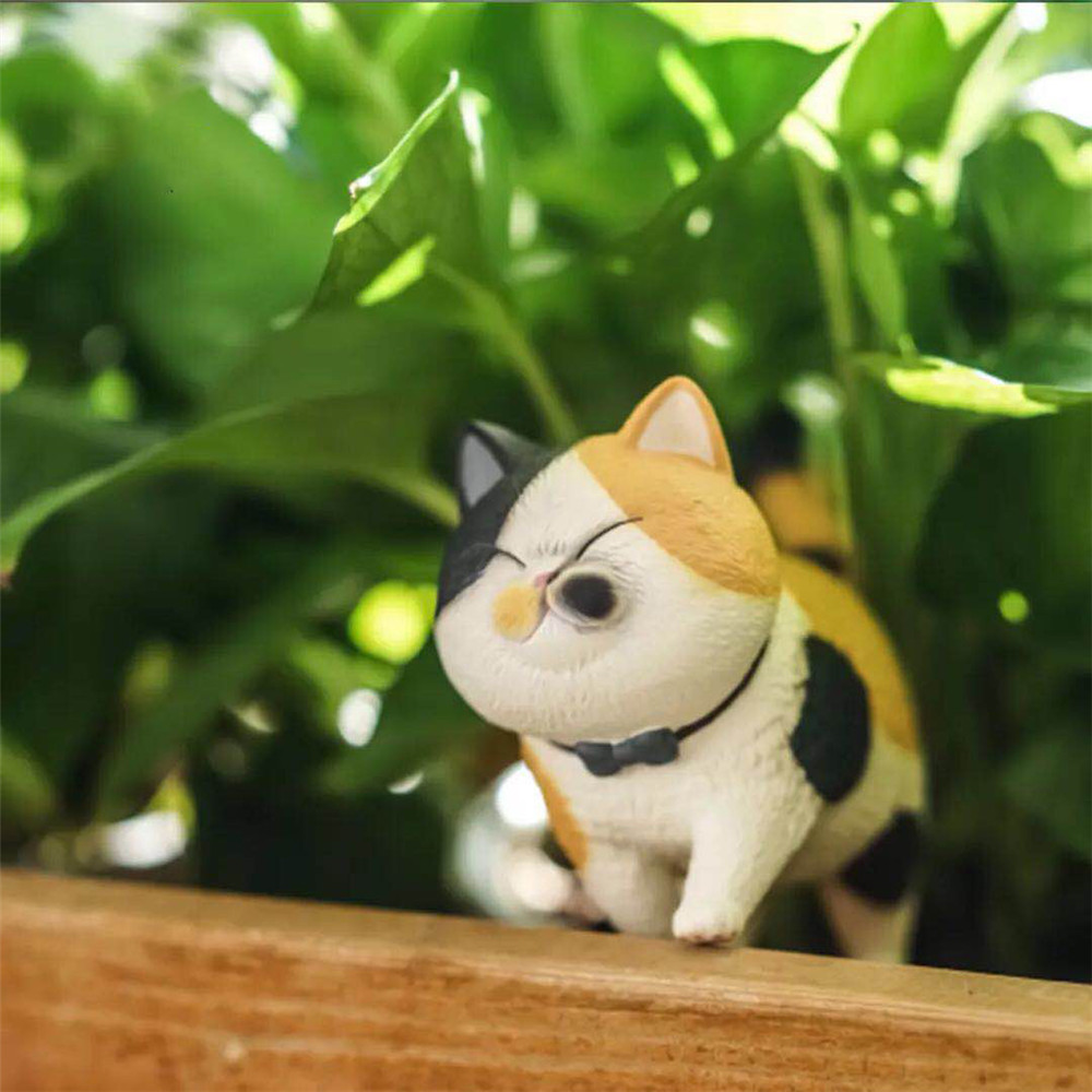 Mô Hình Mèo Hoạt Hình Đáng Yêu Trang Trí Tiểu Cảnh