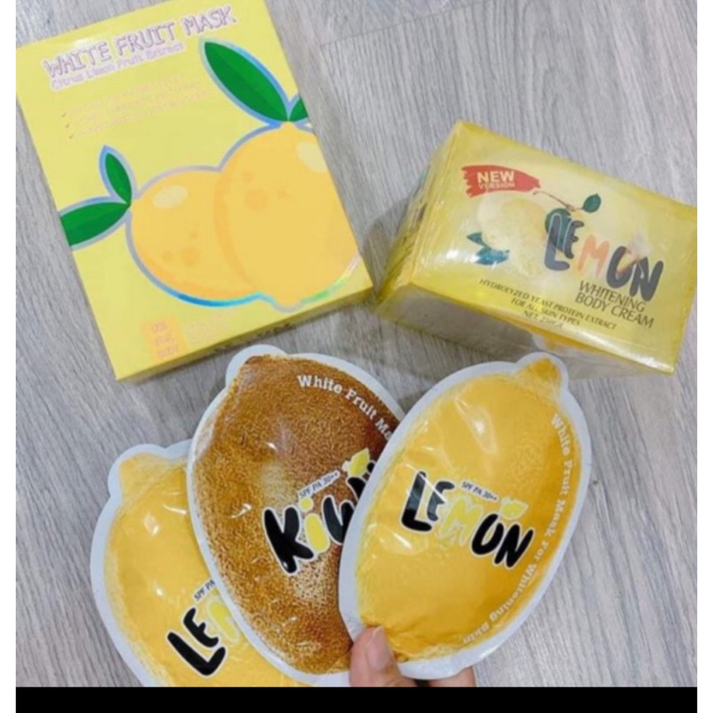 (CHÍNH HÃNG) Ủ TRẮNG BODY CHANH LEMON FRUIT HỘP 3 GÓI GIÁ TỐT | BigBuy360 - bigbuy360.vn
