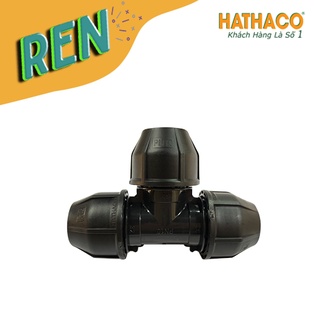 Tê đều tròn 50 hathaco dùng chia nhánh ống hdpe
