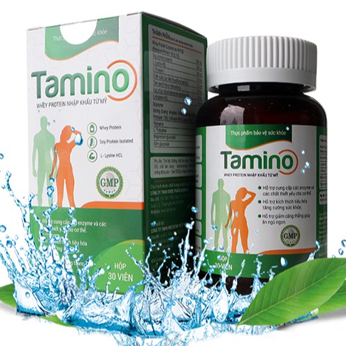 Tamino - Hỗ trợ giúp ăn ngủ ngon, tăng cường sức khoẻ, kích thích tiêu hoá (30 viên)