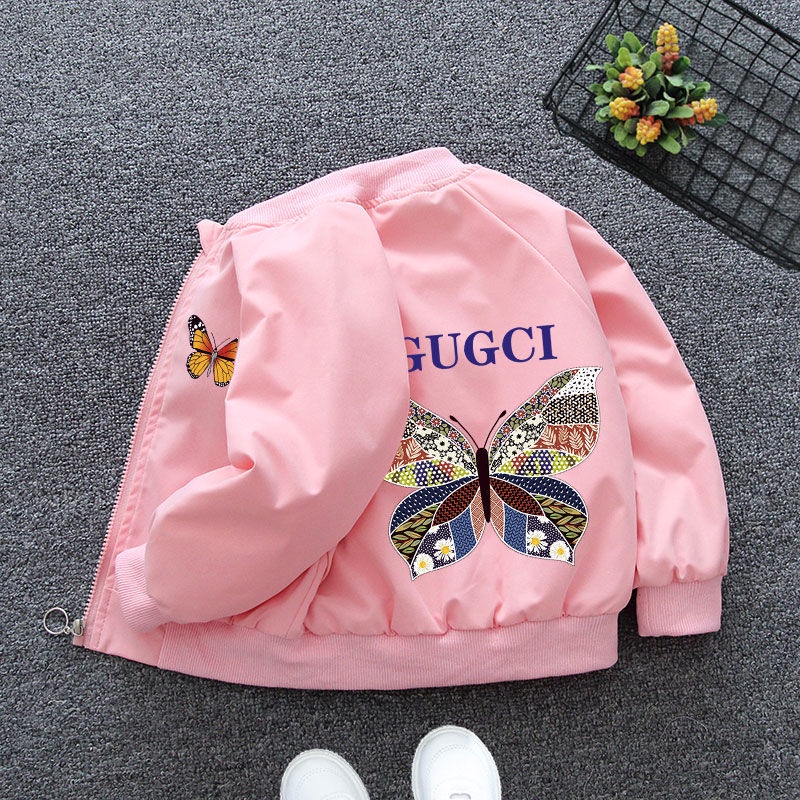 2023 Mới Áo Khoác Trẻ Em Công Chúa Top Cardigan Preppy Style