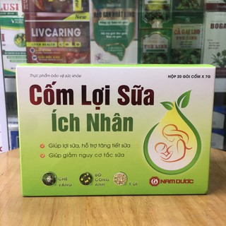 Cốm lợi sữa Ích Nhân hộp 20 gói