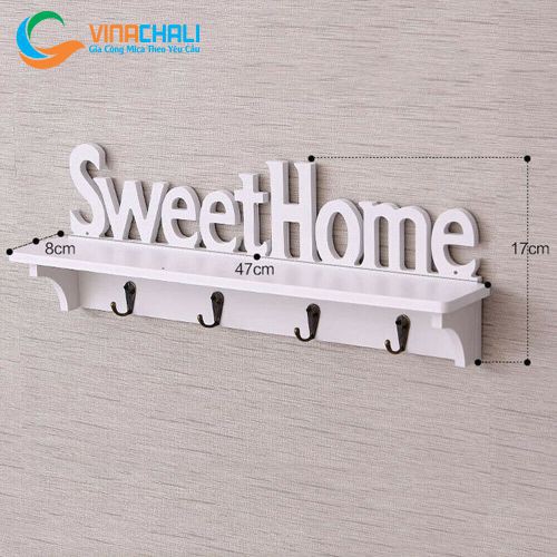 Kệ Trang Trí Treo Tường PVC