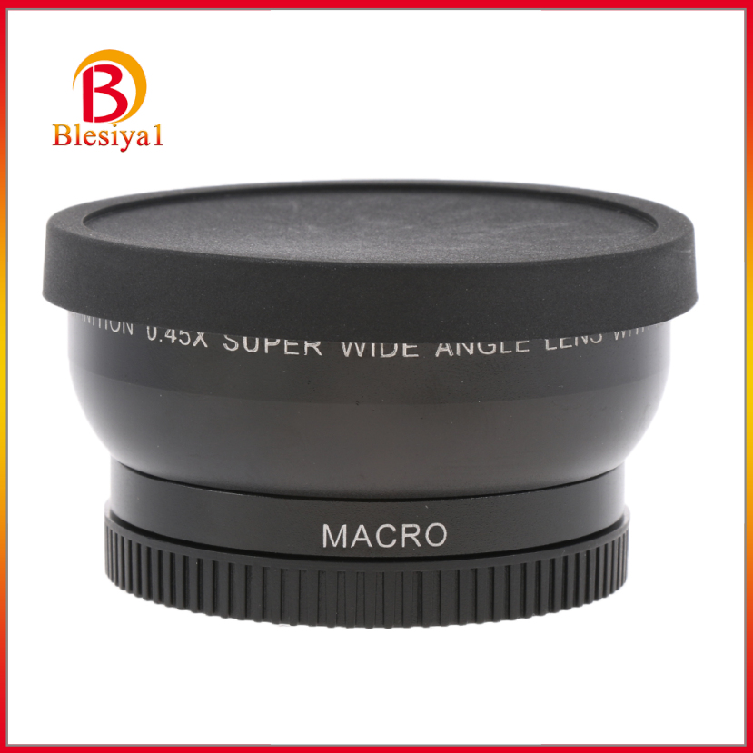 Ống Kính Góc Rộng Và Macro 52mm 0.45x Cho Máy Ảnh Nikon D3200 D3100 D5200 D5100 D3300