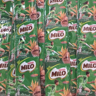 Dây 10 gói Sữa Nestle MILO 3 trong 1 (gói 22g) - Thức uống lúa mạch