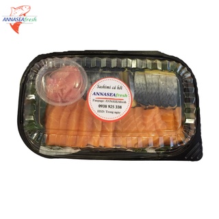 Combo 5- Cá hồi Annaseafresh 200gr & Cá Trích 100gr