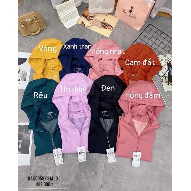 BÁn sỉ áo gió nữ CBEE gak0058