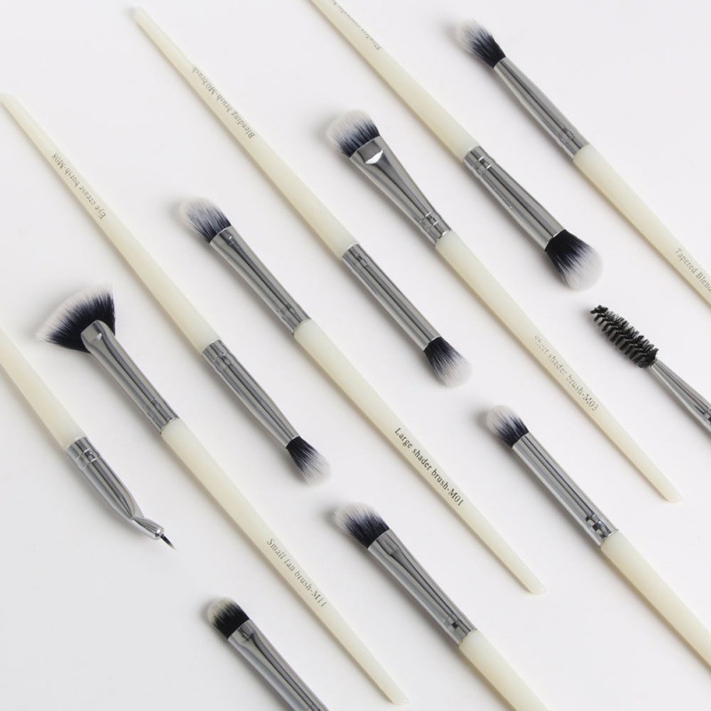 [Hàng mới về] Bộ 12 cọ trang điểm mắt/lông mày chuyên nghiệp