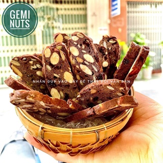 Bánh Biscotti Bữa Ăn Dinh Dưỡng Cho Người Bận rộn + Ăn Kiêng, Không Đường, Ngọt Nhẹ Mật Ong