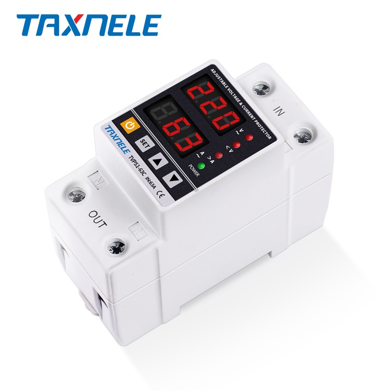 Mô Đun Điều Chỉnh Điện Áp 63A 80-300V 110V 230V Din Sự Bảo Vệ