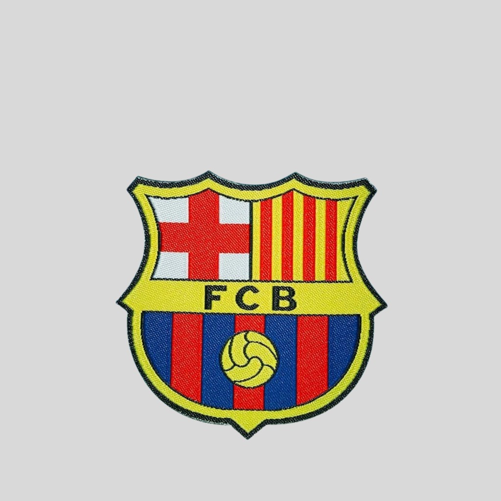 COMBO 2 huy hiệu dán quần áo câu lạc bộ thể thao Manchester, Chelsea, Barcelona, Real Madrid