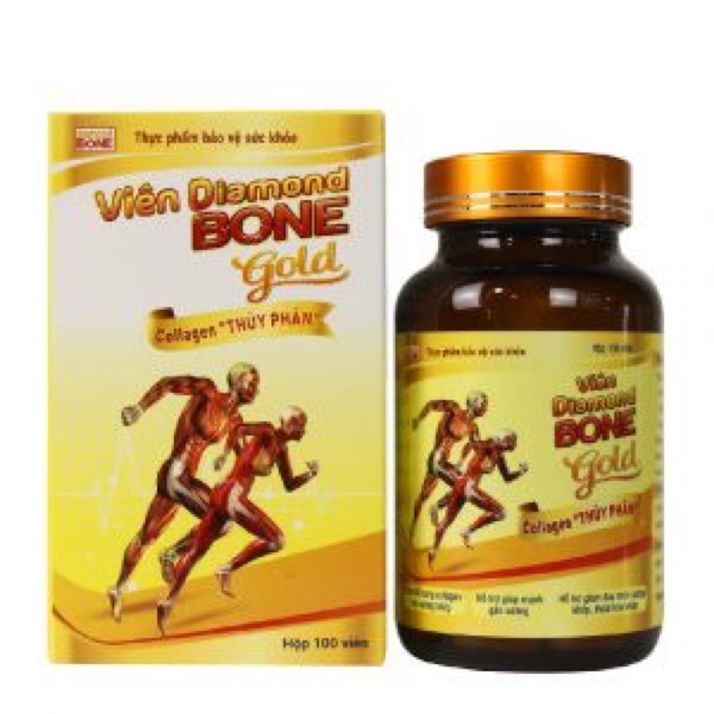 100 Viên uống bổ xương Diamond Bone Gold
