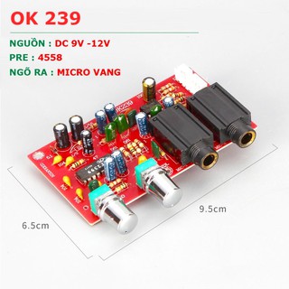 Mạch vang Echo OK 239 chuyên dùng cho âm thanh Karaoke