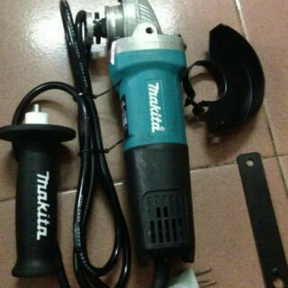 Máy mài góc makita 9553 .kèm 3 lưỡi  cắt sắt, gạch, lưỡi mài