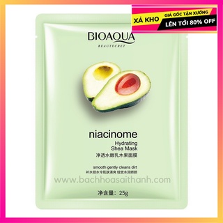 Mặt nạ bơ Bioaqua giúp da mờ thâm, trắng sáng cung cấp độ ẩm vượt trội