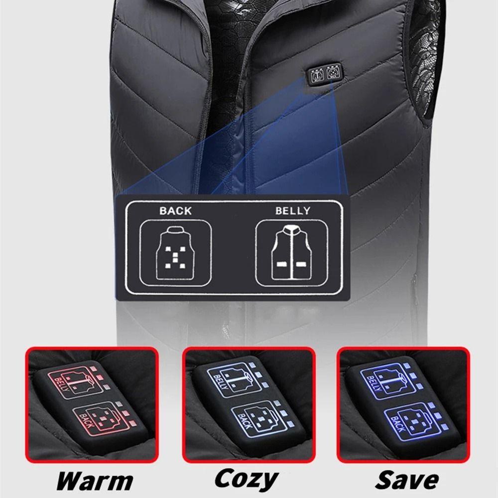 MAYSHOW Áo Khoác Không Tay Giữ Ấm Thời Trang Mùa Đông Cho Nam Nữ