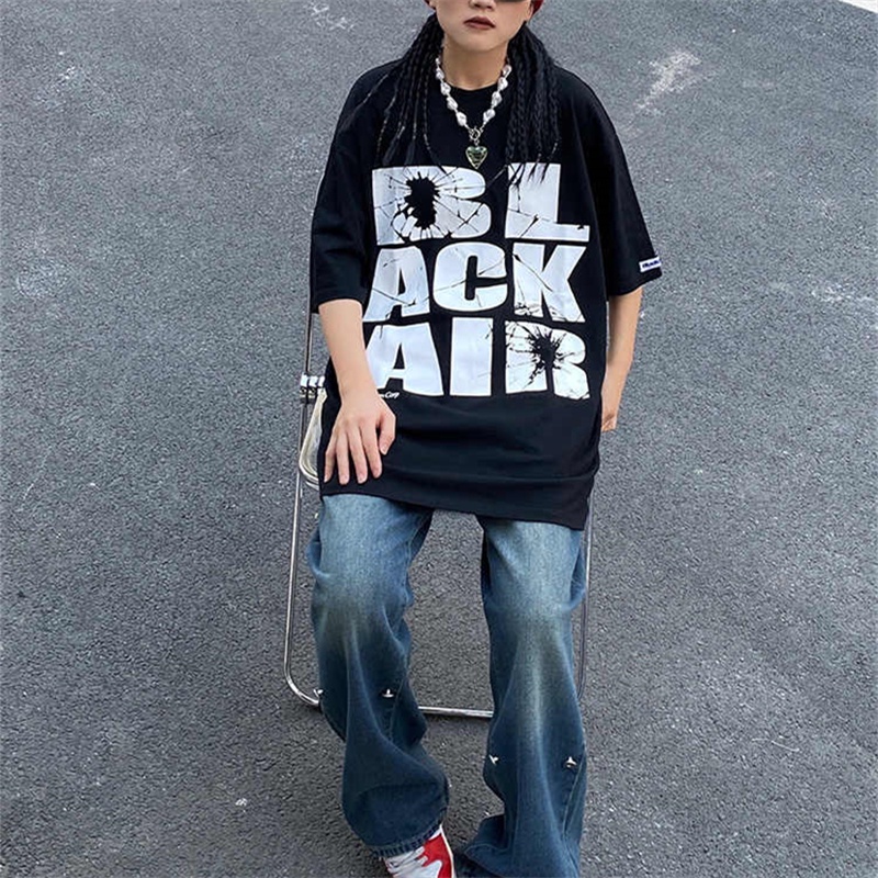 NRVP Áo Thun Cổ Tròn Oversize Thời Trang Hàn Quốc 2022 Cho Nữ