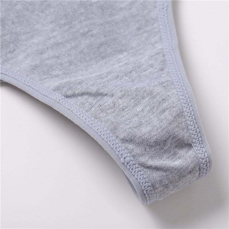 Quần lót lọt khe CUTEBYTE vải cotton gợi cảm thời trang cho nữ