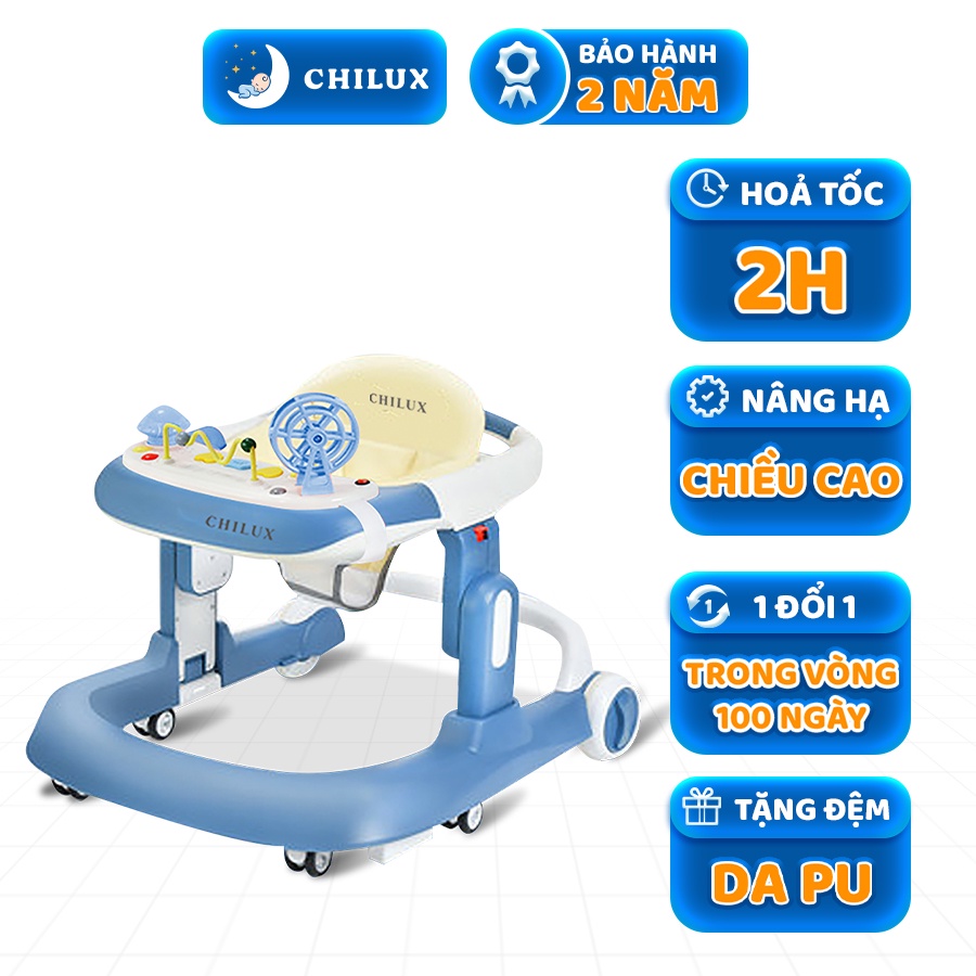 Xe tập đi cho bé chữ U Chilux Walk-S, đa năng, tạo cho bé hướng cố định khi di chuyển