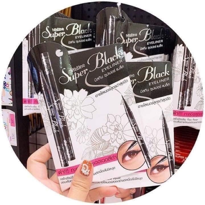 KẺ MẮT NƯỚC EYELINER MISTINE SUPER BLACK THÁI LAN