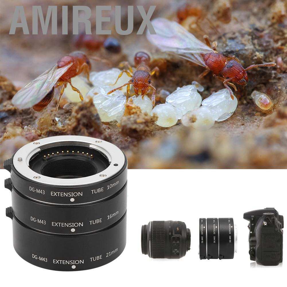 OLYMPUS Ngàm Chuyển Đổi Ống Kính Máy Ảnh Amirex Dg M43 10mm + 16mm + 21mm