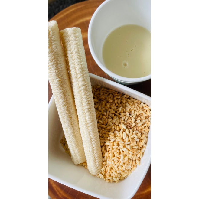 Cốm ống  Quy Nguyên Thầy Tuệ Hải 120gram - Chùa Long Hương