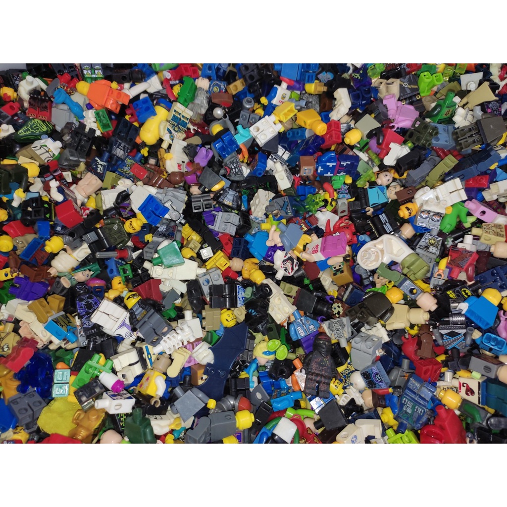 Đồ Chơi Lắp Ráp COMBO 100GAM Xác Nhân vật lắp ráp Minifigures